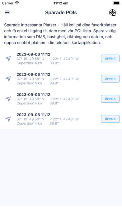 Marine Compass Pro App skärmdump