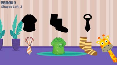 Learning game names of clothes App screenshot #2