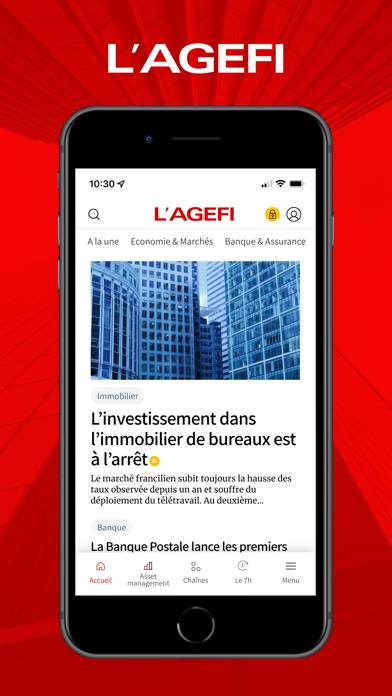 L'Agefi capture d'écran #2