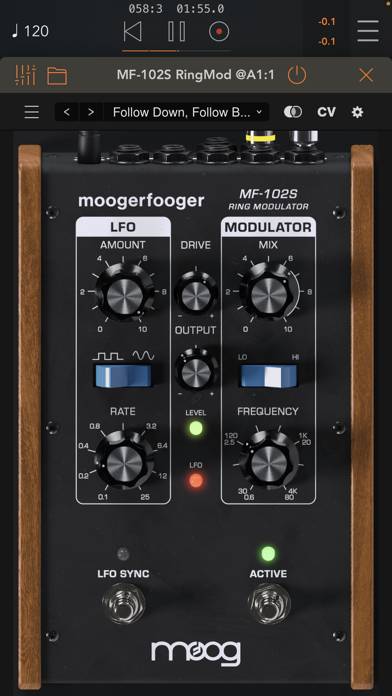 MF-102S Ring Modulator Bildschirmfoto