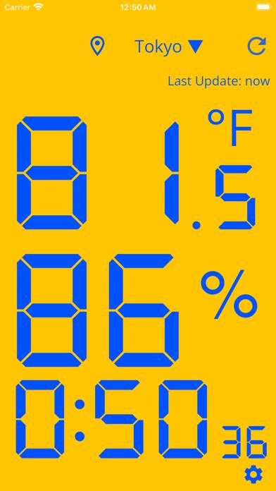 The Thermometer -Digital- Captura de pantalla de la aplicación #3