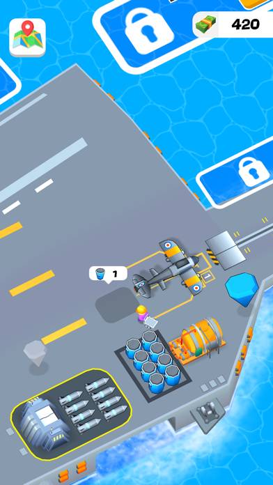 Idle Aircraft Carrier capture d'écran du jeu