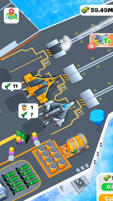 Idle Aircraft Carrier capture d'écran du jeu