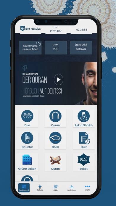 Pocket Muslim App-Screenshot #1