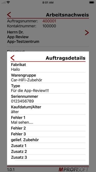 MProfiSoft App-Screenshot #4