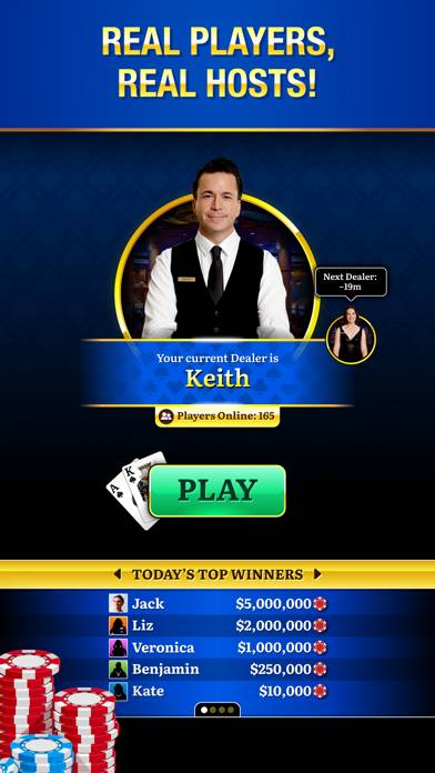 Blackjack Live Casino App screenshot #3