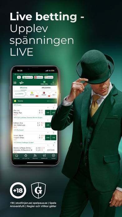 Mr Green Sport & Live odds skärmdump