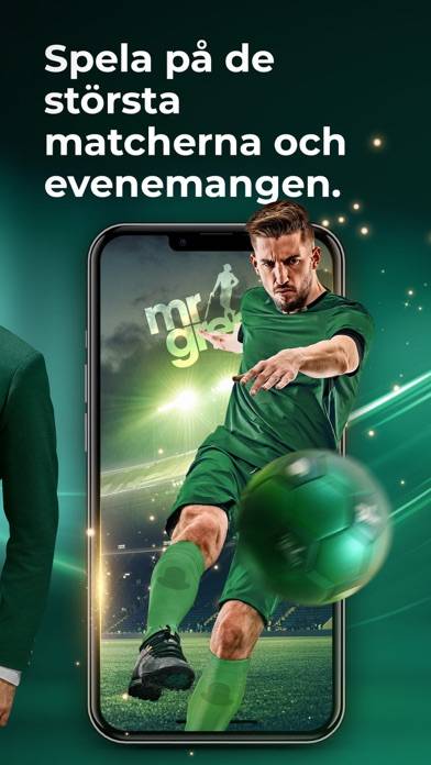 Mr Green Sport & Live odds App skärmdump #2