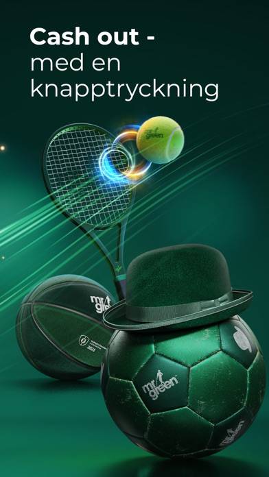 Mr Green Sport & Live odds App skärmdump