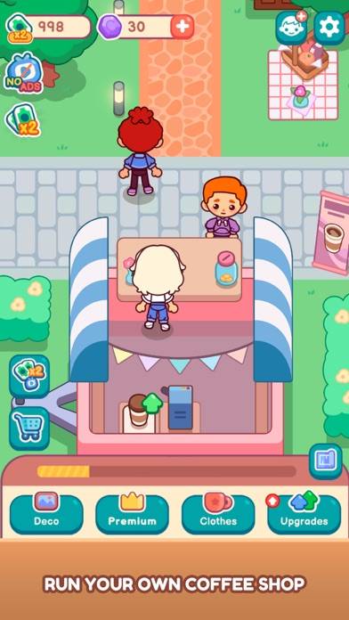 My Sweet Coffee ShopIdle Game App screenshot #1