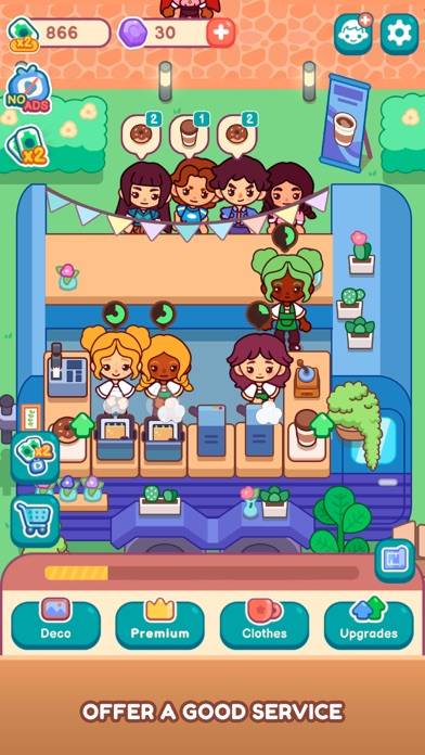 My Sweet Coffee ShopIdle Game App skärmdump #3