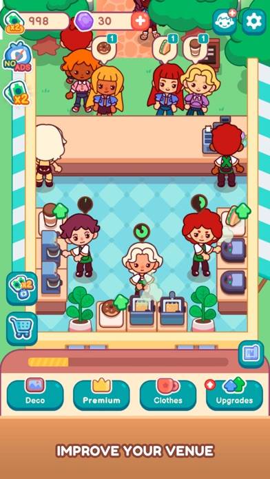 My Sweet Coffee ShopIdle Game App screenshot #4