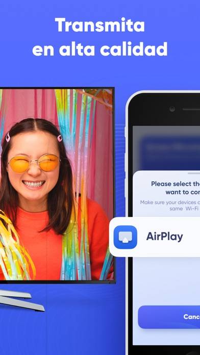 Screen Mirroring・Duplicar TV Captura de pantalla de la aplicación