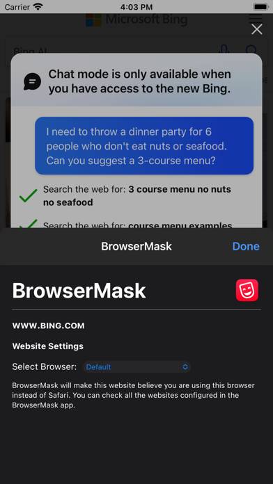 BrowserMask for Safari App screenshot #2