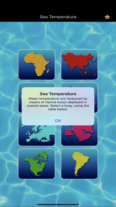 Sea Temperature App screenshot #1
