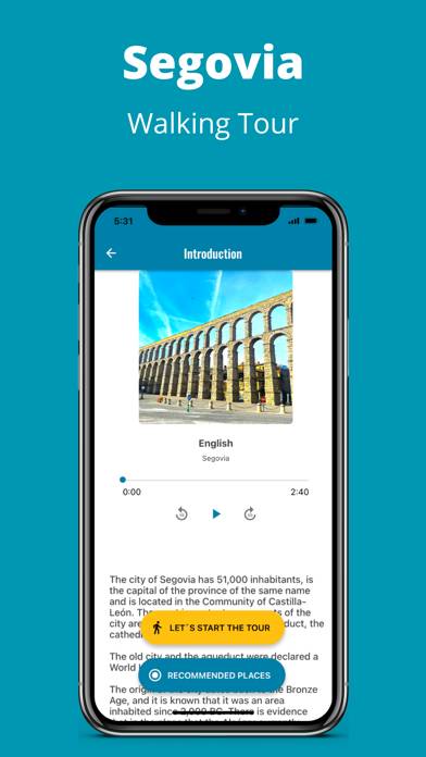 Walking Tour Segovia screenshot