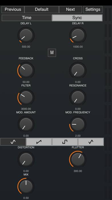 PD1 - Analog Delay captura de pantalla