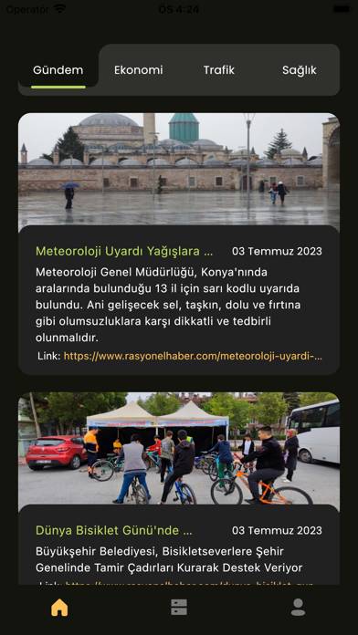 Trafik Konya ekran görüntüsü