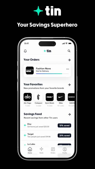 Tin: Save Money While Shopping App screenshot #1