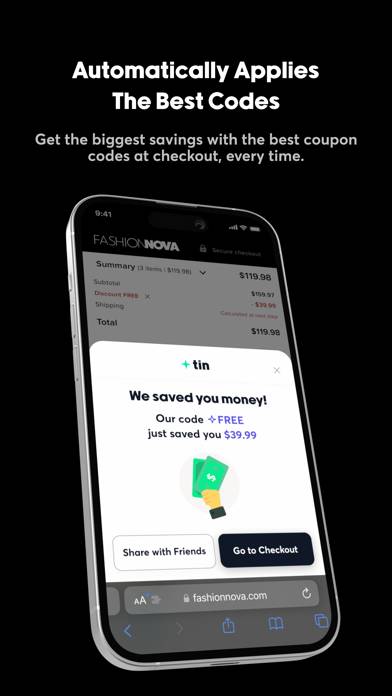 Tin: Save Money While Shopping App screenshot #2