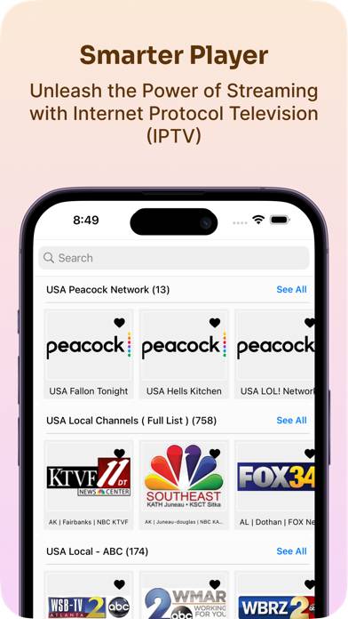 IPTV Smarter Player App-Screenshot #4
