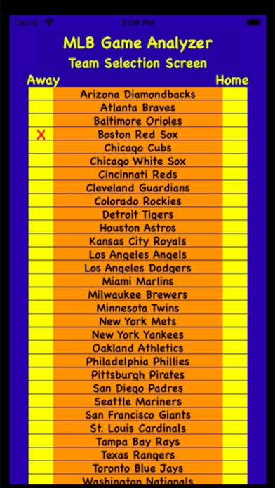MLB Game Analyzer App screenshot #5
