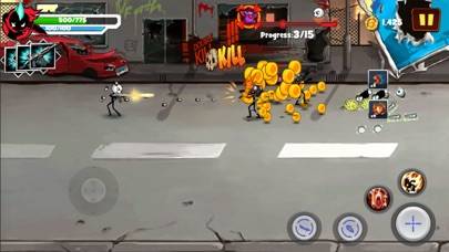 Zombie Battle-Stickmen Game App screenshot #3