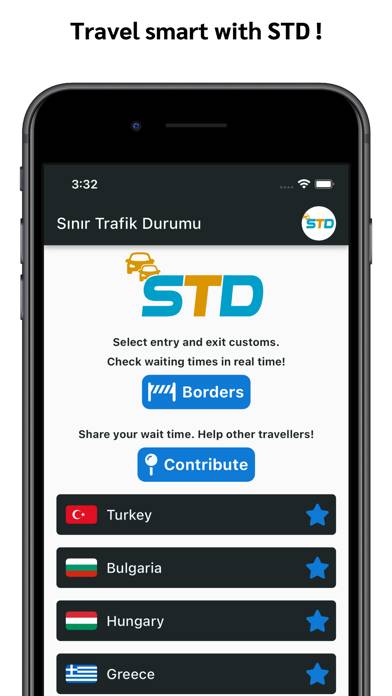 STD Sınır Trafik Durumu App screenshot #1