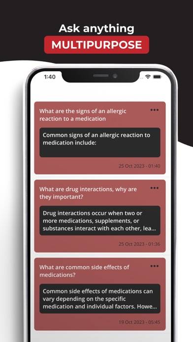 Pharma AI Schermata dell'app