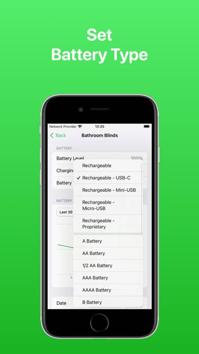 HomeBatteries for HomeKit App-Screenshot #5