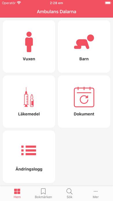 Ambulans Dalarna App skärmdump #1