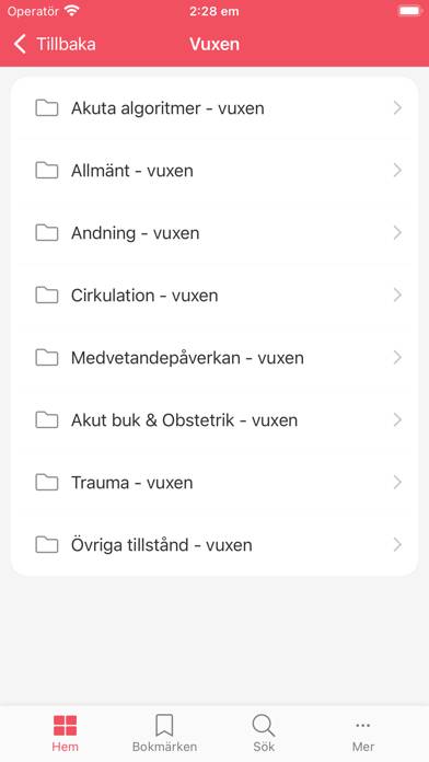 Ambulans Dalarna App skärmdump #2