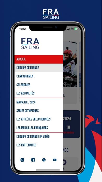 FRA Sailing App screenshot