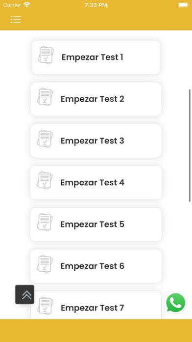 Extranjería app captura de pantalla #2