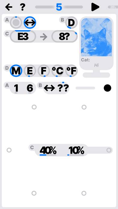 Andie Schermata dell'app