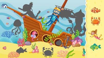 FISH sea animal puzzle games App screenshot #1