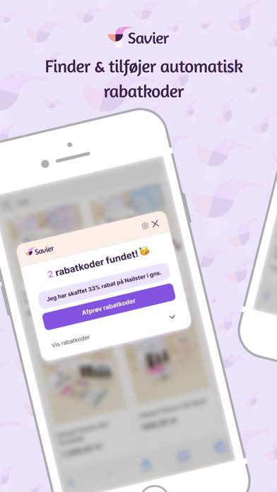 Savier: Rabattkoder App skärmdump