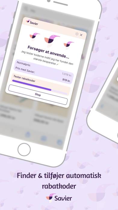 Savier: Rabattkoder App skärmdump