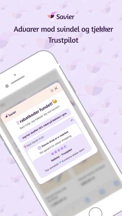Savier: Rabattkoder App skärmdump