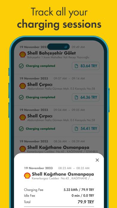 Shell Recharge Türkiye Uygulama ekran görüntüsü #4