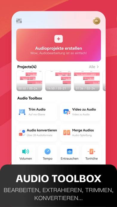 Audio Editor - MP3 Converter Bildschirmfoto