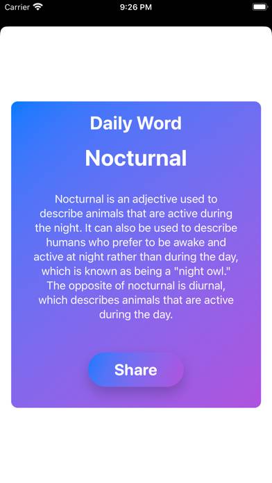 Word Whizard game screenshot