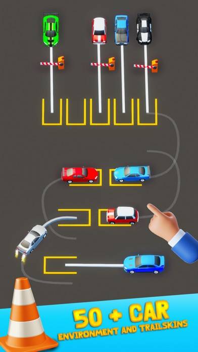 Car Parking Order Vehicle Jam schermata del gioco