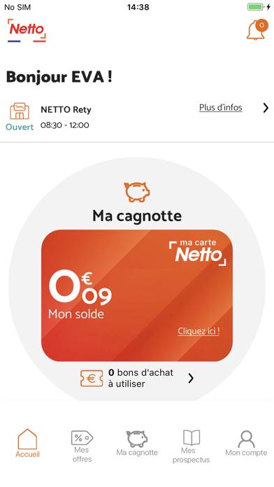 Netto France Capture d'écran de l'application