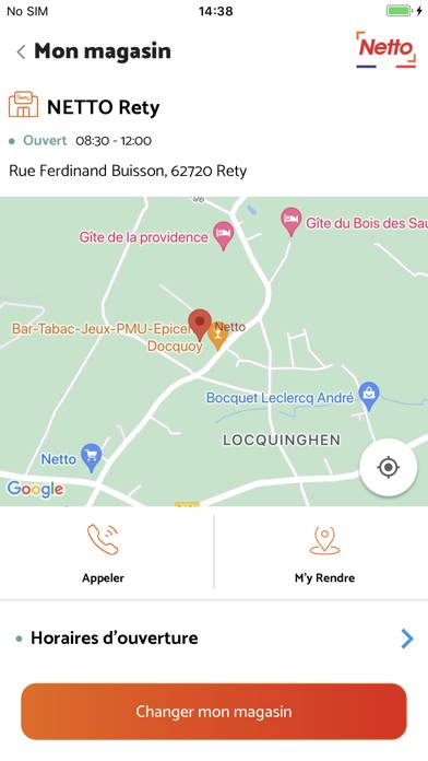 Netto France Capture d'écran de l'application