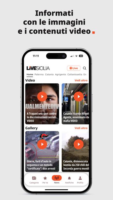 LiveSicilia App screenshot #5