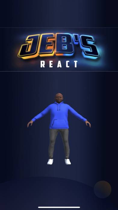 JEBs React game screenshot