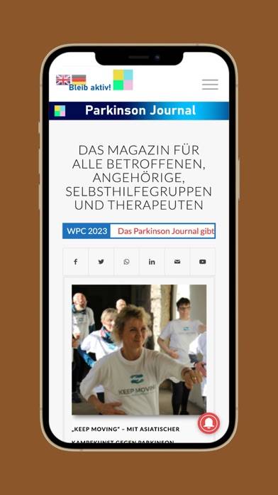 Parkinson Journal App-Screenshot #3
