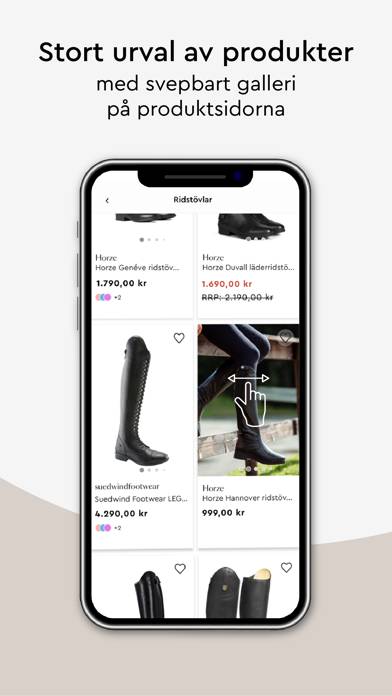 Horze Equestrian App skärmdump