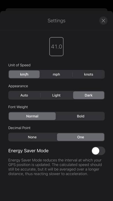 Speedometer Focus App screenshot #3